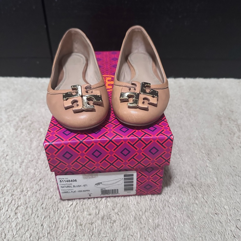 Tory Burch Flats nude size 6